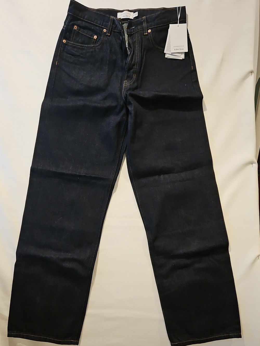 Women’s Straight Leg Jeans — Dark Indigo 0046